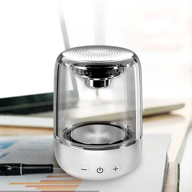 Portable Wireless Bluetooth Speaker with Variable Color LED Light Rieworkes