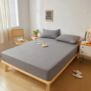 Cotton Bed Fitted Sheet With Elastic Bands Rieworkes