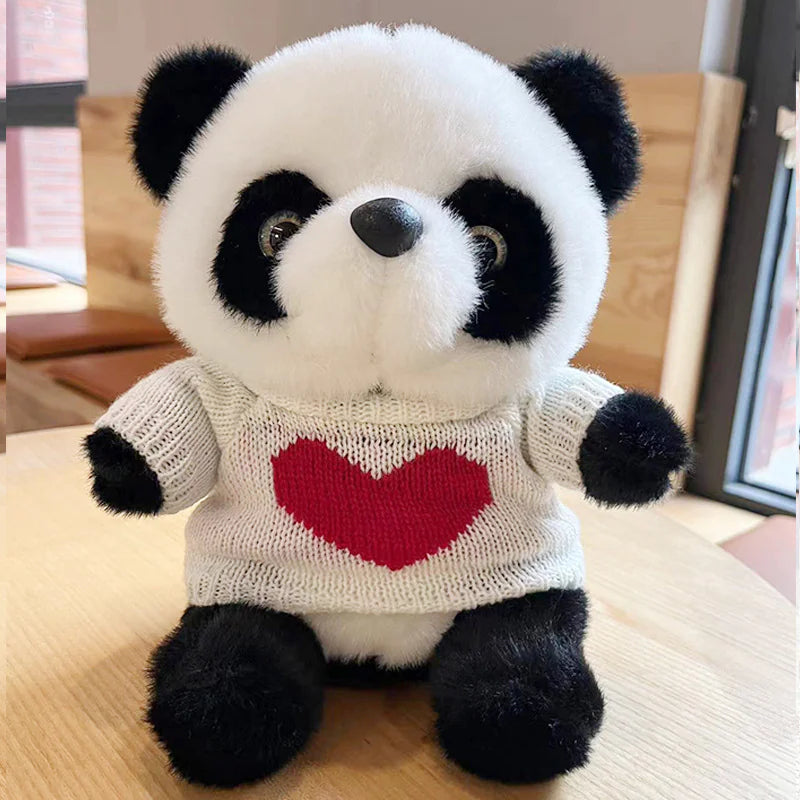 Giant Panda Sweater Plush Toy Rieworkes