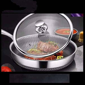 304 Stainless Steel Non-Stick Frying Pan for Breakfast Mimarta
