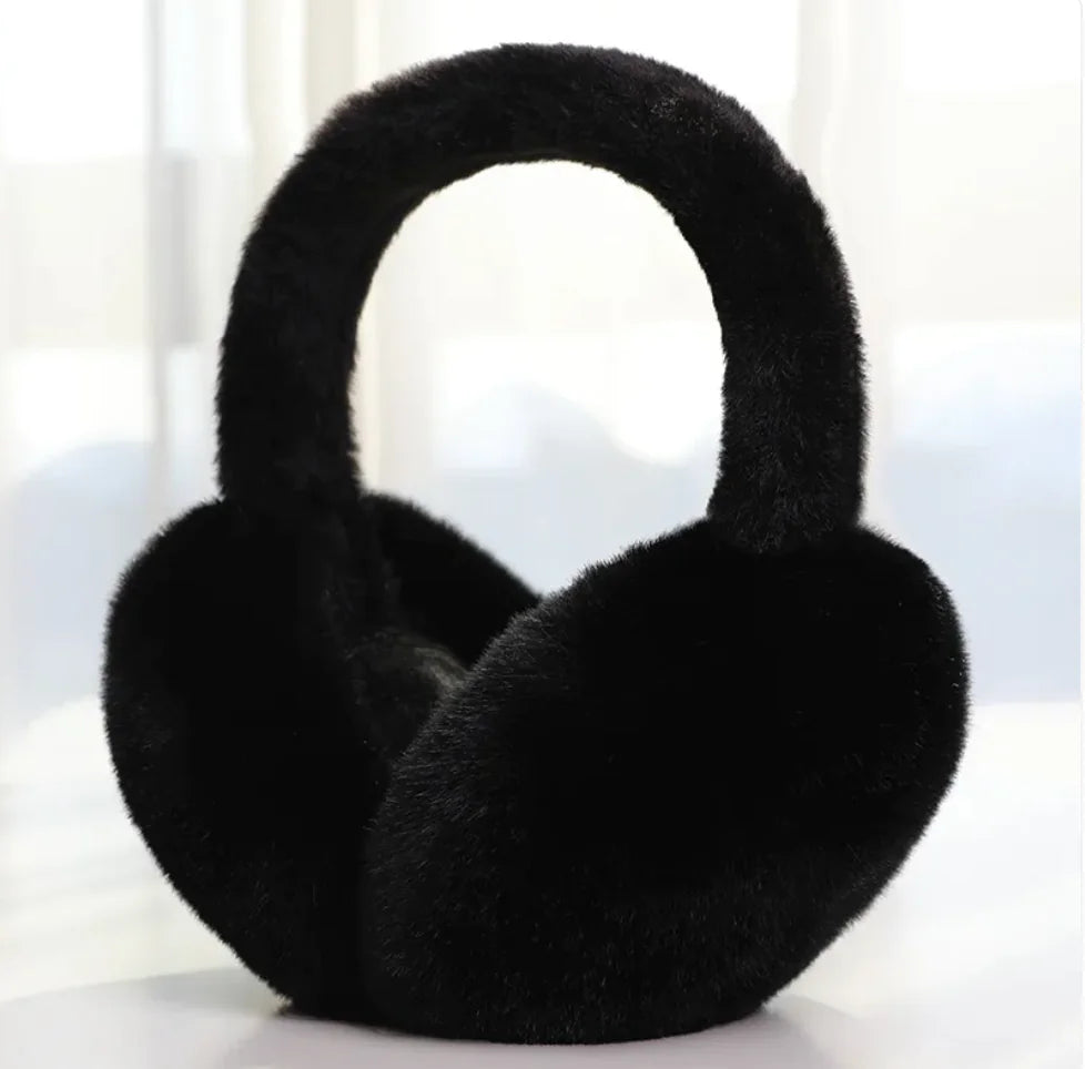 Winter Warm Rabbit Fur Earmuffs Rieworkes