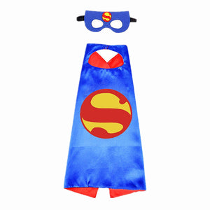 Kids' Superhero Cape for Halloween Dress-Up Party Mimarta