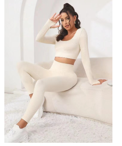 Sexy Sports Yoga Set - Quick-Dry Fitness Outfit (2 Pieces) Mimarta