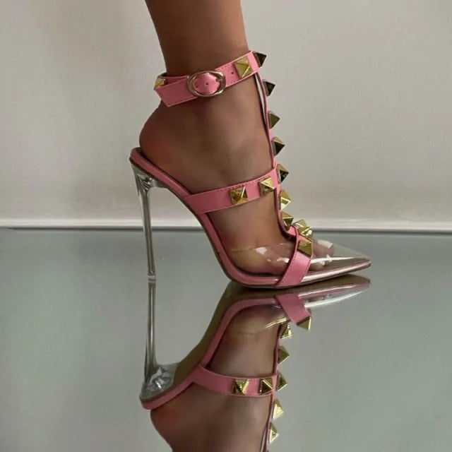 Women's High Heels Rivet Rieworkes
