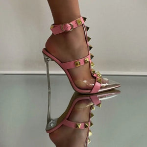 Women's High Heels Rivet Rieworkes