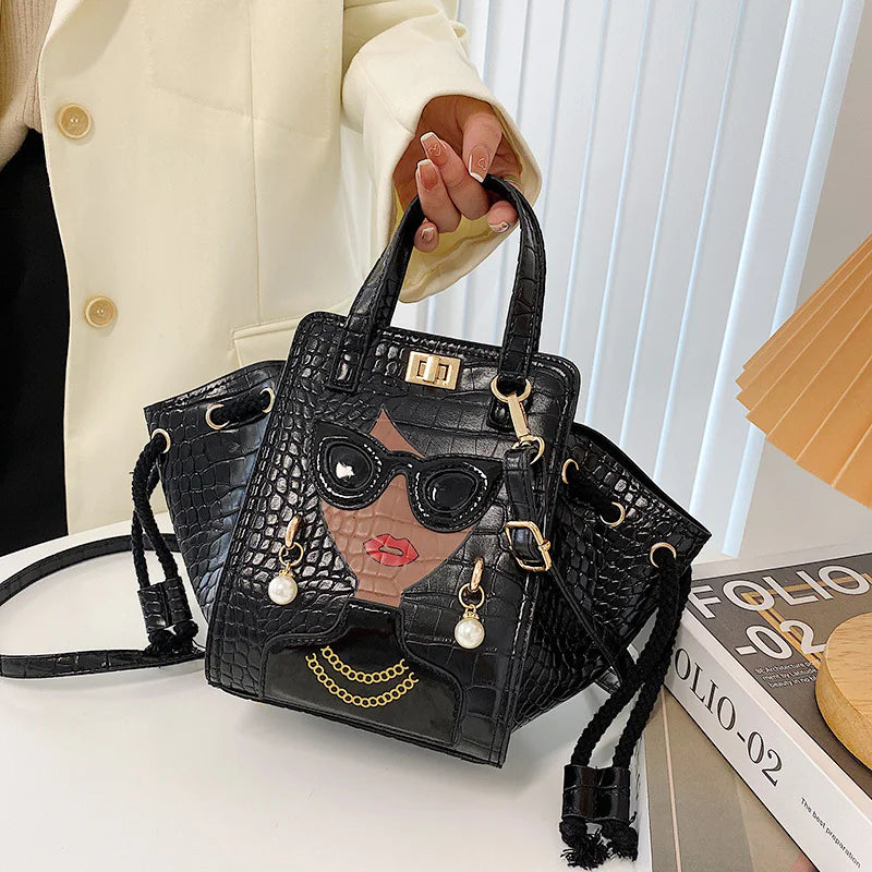Glasses Beauty Diagonal HandBag Rieworkes
