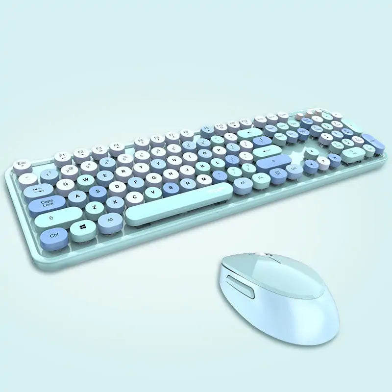 Wireless Round Keycap Keyboard Set Rieworkes