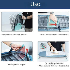 Mini Foldable Ironing Board - Compact & Portable Design Mimarta