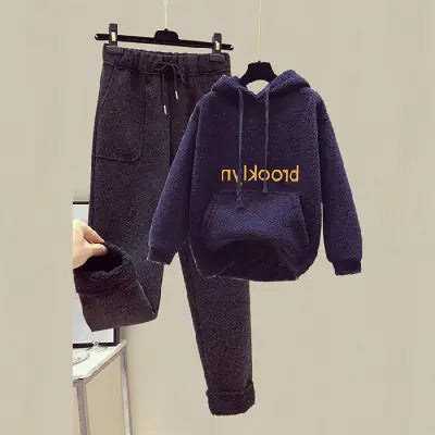 Autumn Winter Fashion Set for Women - Hoodie &amp; Pants Mimarta