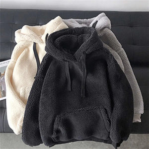 Winter Fluffy Furry Hoodie Rieworkes