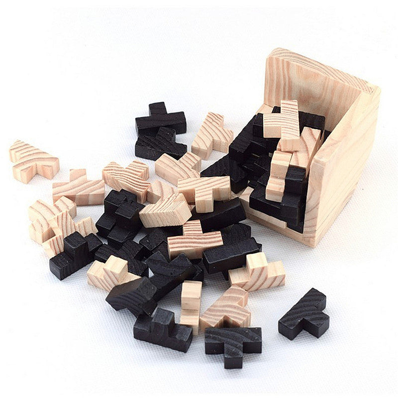 Wooden Brain Teaser Puzzle Mimarta