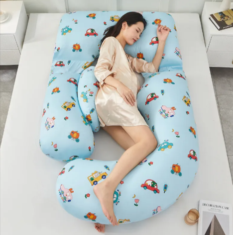 U-Shaped Pregnancy &amp; Lumbar Support Pillow Mimarta
