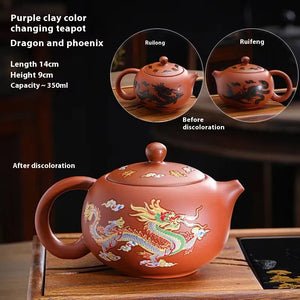 Color Changing Ceramic Teapot, Mimarta