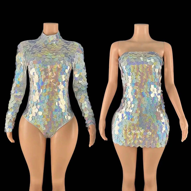 Women's Disco Jumpsuit for Bar Parties Mimarta