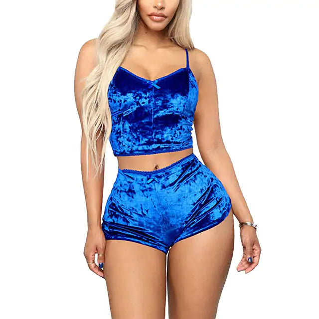 Ladies Satin Pajama Set Rieworkes