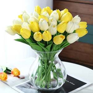 Artificial Tulip Decor Stems Mimarta