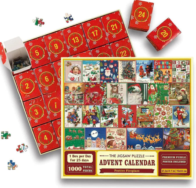 Nativity Scene Jigsaw Puzzle Advent Calendar Game Mimarta