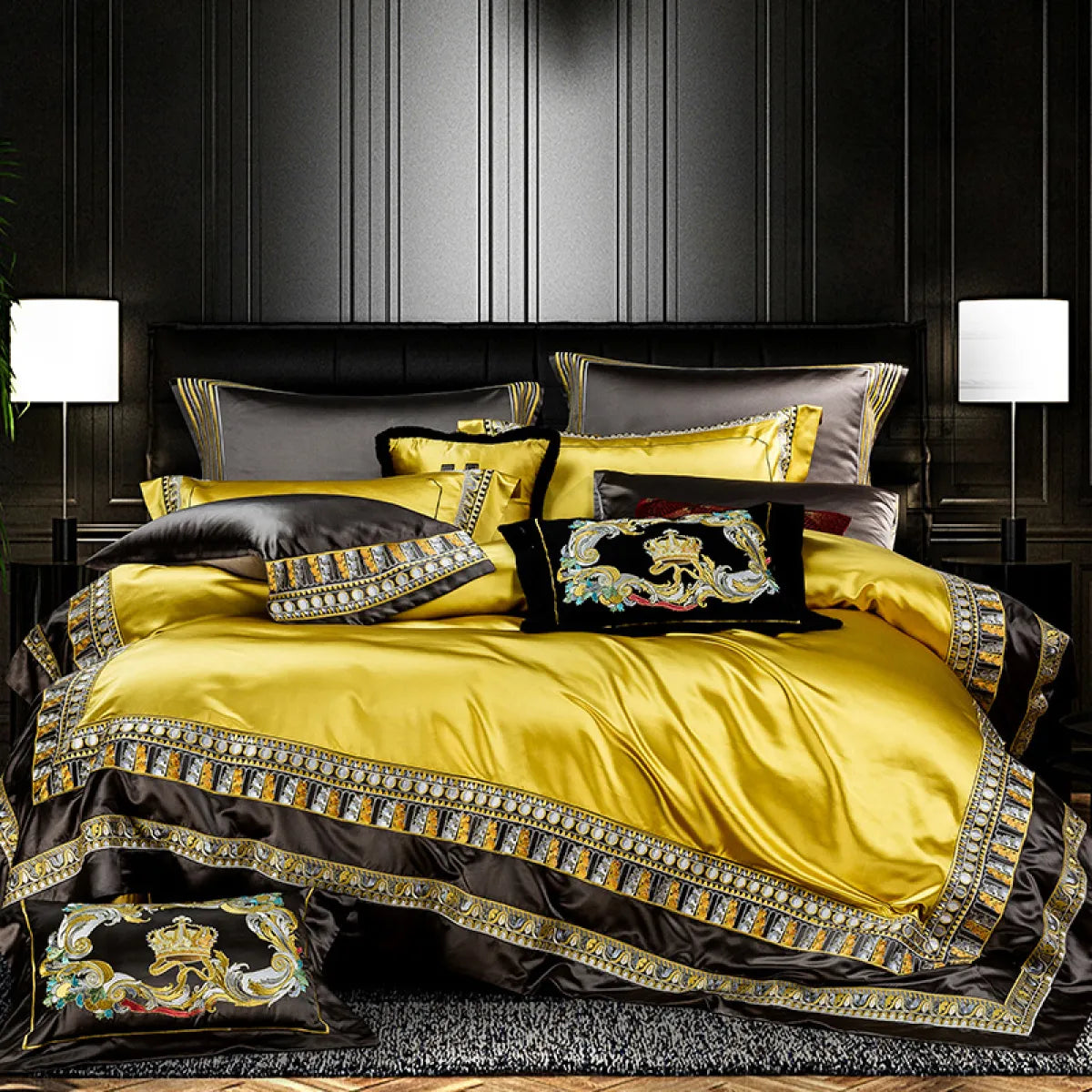 European-Style Luxury Villa Four-Piece Bedding Set Mimarta
