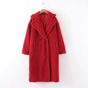 Women's Faux Fur Teddy Jacket Rieworkes