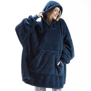 Oversized Fleece Blanket Hoodie Rieworkes