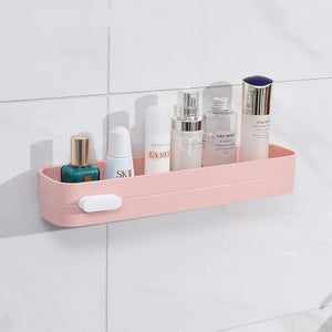 Wall-Mounted Bathroom Storage Rack with Towel Holder Mimarta