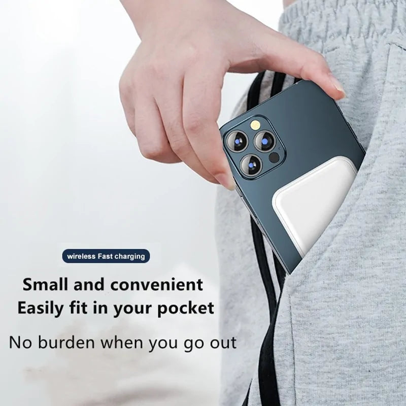 Magnetic Wireless Power Bank Phone Charger Rieworkes