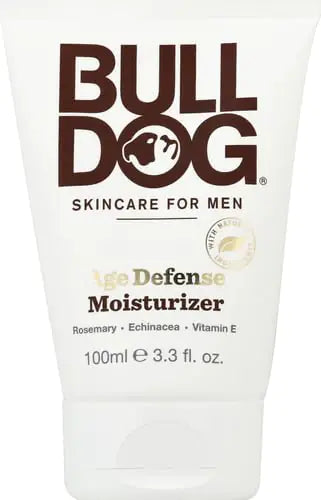 BULLDOG Mens Skincare and Grooming Face Moisturizer Age Defense, 3.3 Fluid Ounce Age Defying Rieworkes