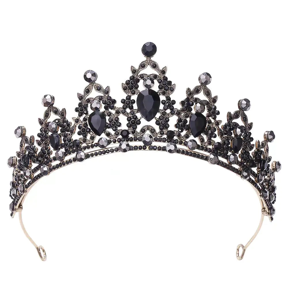 Luxury Rhinestone Bridal Crown Hair Accessory Mimarta