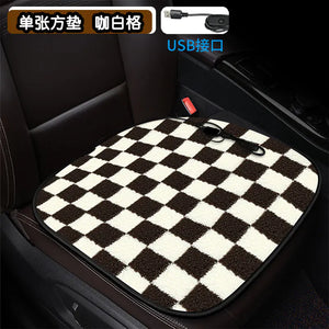 Heated Square Car Seat Cushion for Winter Decor Mimarta