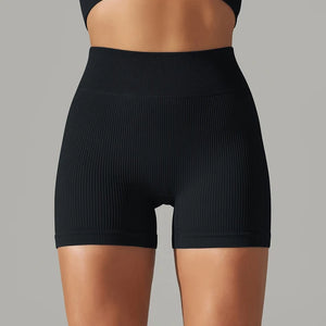 Seamless High Waist Yoga Gym Shorts Rieworkes