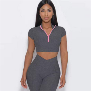 High Waist Yoga Clothes with Hip Lift Sports Bra Mimarta