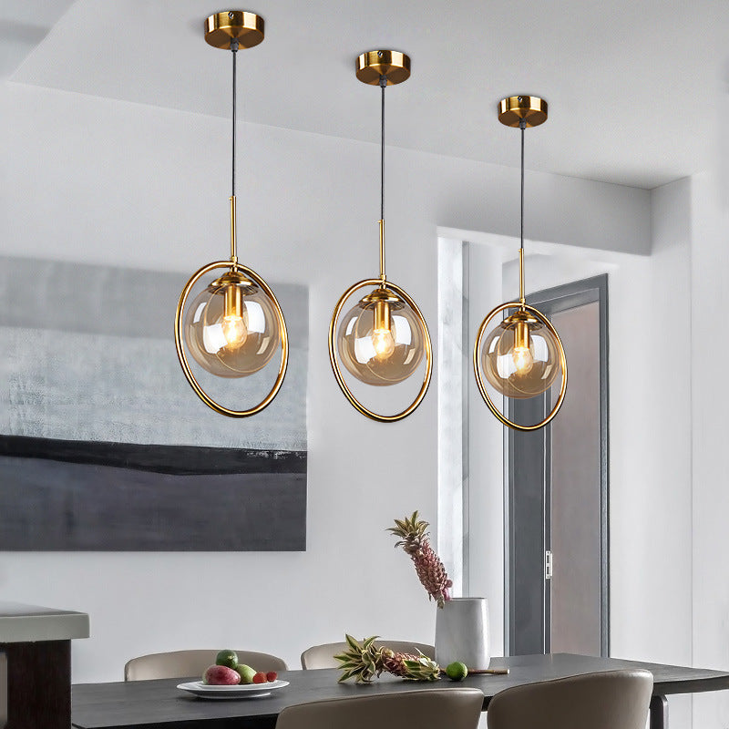 Nordic Modern Minimalist Glass Pendant Light Mimarta