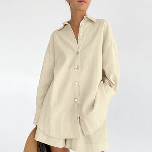2023 Summer Women's Loose Fashion Pajama Set (2 Pieces) Mimarta