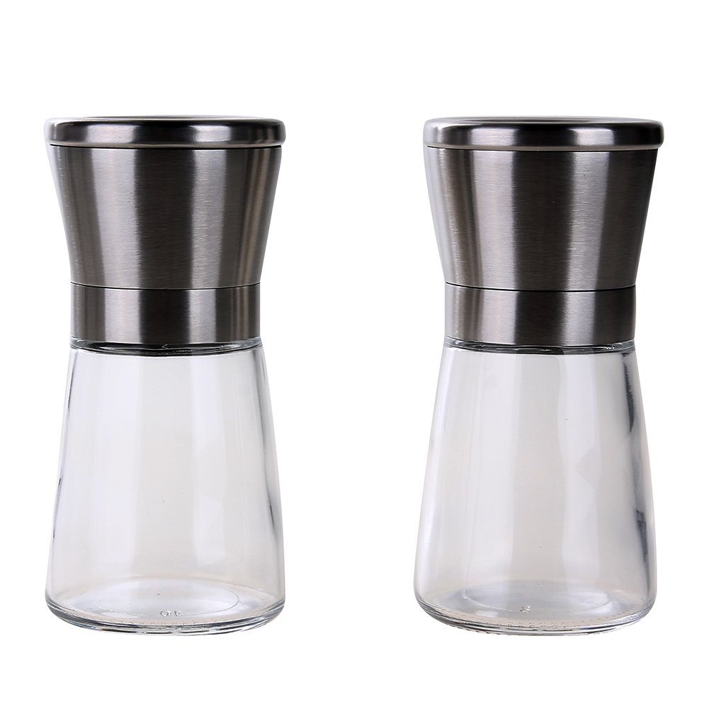 Salt and Pepper Grinder Set - 2 Pieces Mimarta