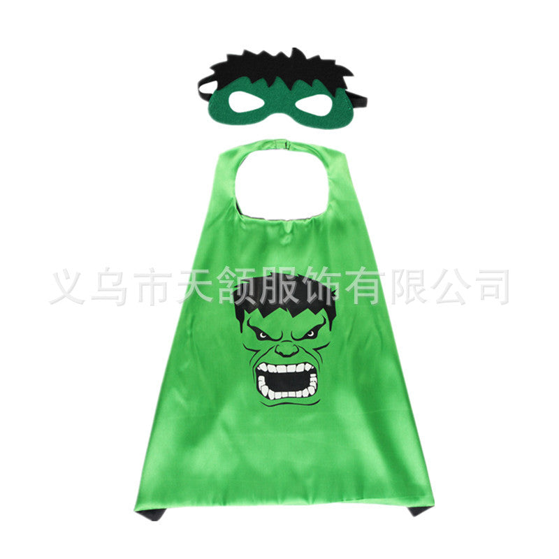Kids' Superhero Cape for Halloween Dress-Up Party Mimarta
