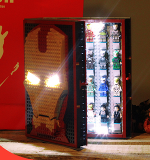 Iron Man Action Figure Collectible Assembly Toy Mimarta