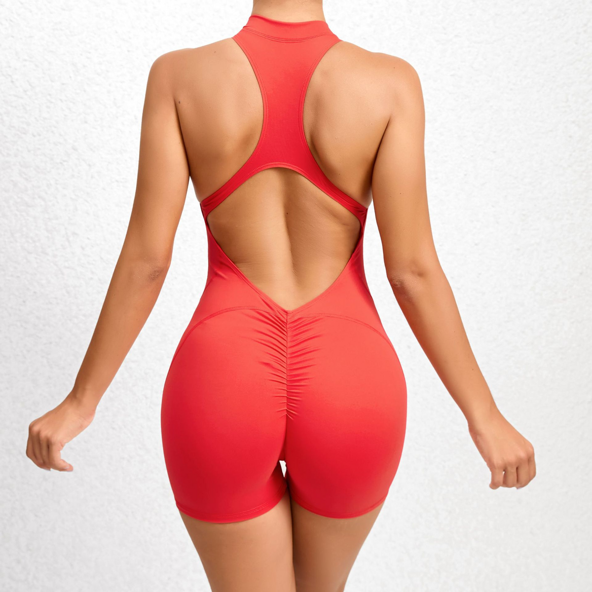 Women's Zipper Yoga Bodysuit Mimarta