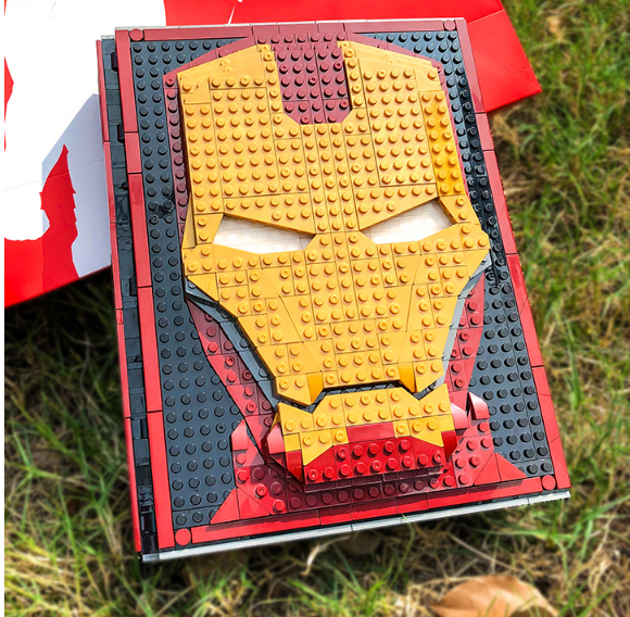 Iron Man Action Figure Collectible Assembly Toy Mimarta