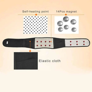 Magnetic Therapy Back Waist Support Belt Rieworkes