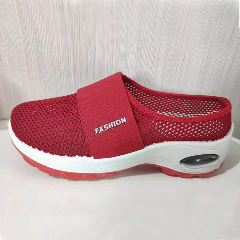 Breathable Mesh Half Support Women's Casual Shoes Mimarta