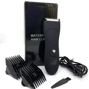Waterproof Electric Bikini Trimmer for Women - Cordless Body Hair Shaver and Painless Epilator for Legs Rieworkes