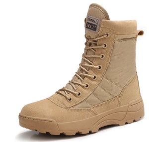 Tactical Black High-Top Combat Boots for Outdoors Mimarta
