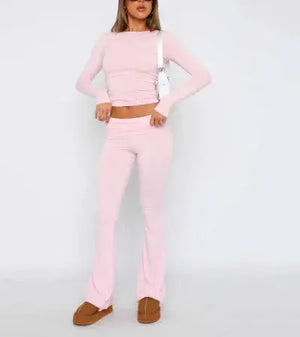 Solid Flare Pants Rieworkes