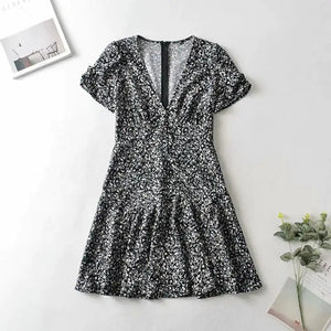 Floral Short Dress Rieworkes