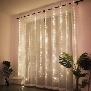 Christmas Curtain Lights Rieworkes