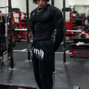 Men's Gym Joggers Cotton Pants Streetwear Rieworkes