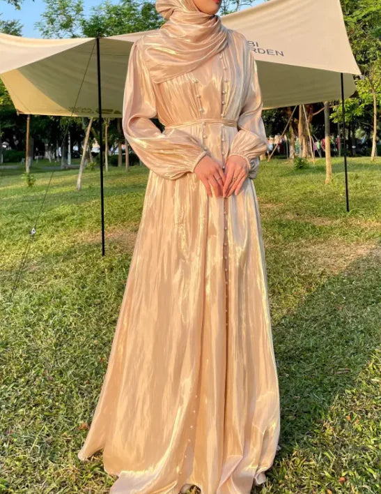 Streamer Yarn Dress Robe Rieworkes