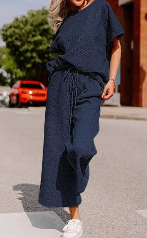 Women's Fashion 2-Piece Casual Set (One Set) Mimarta