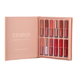 12 pcs Moisturizing Velvet Matte Lipstick Gift Box Mimarta