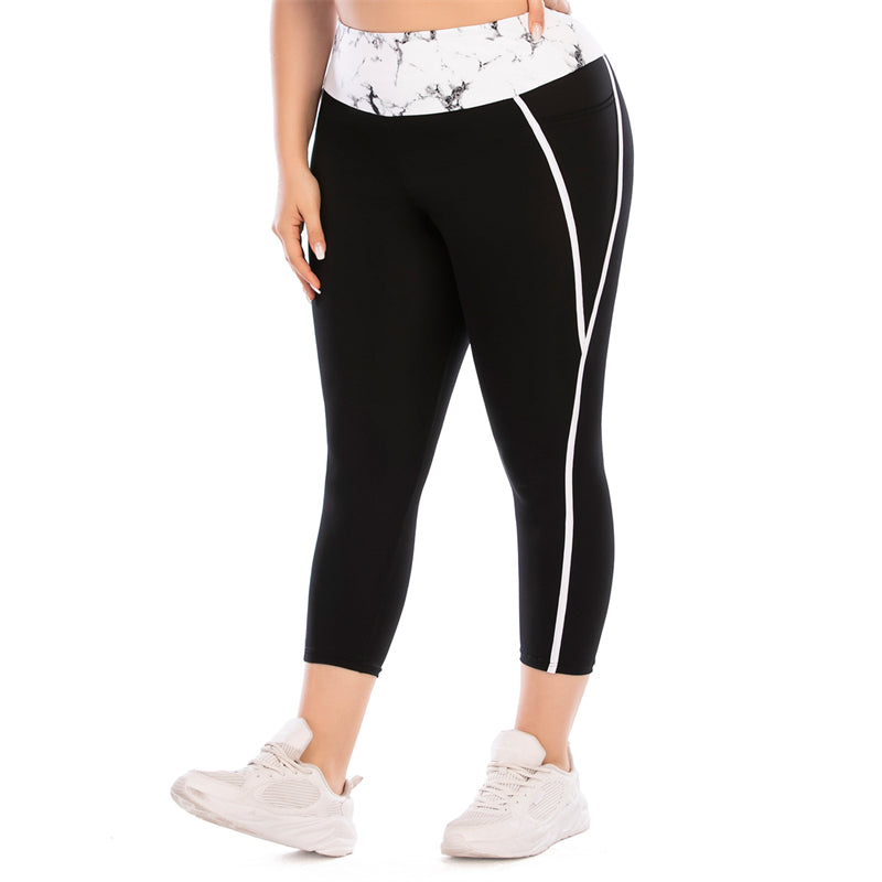 Plus Size Women's 2-Piece Gym Fitness Tracksuit Set Mimarta